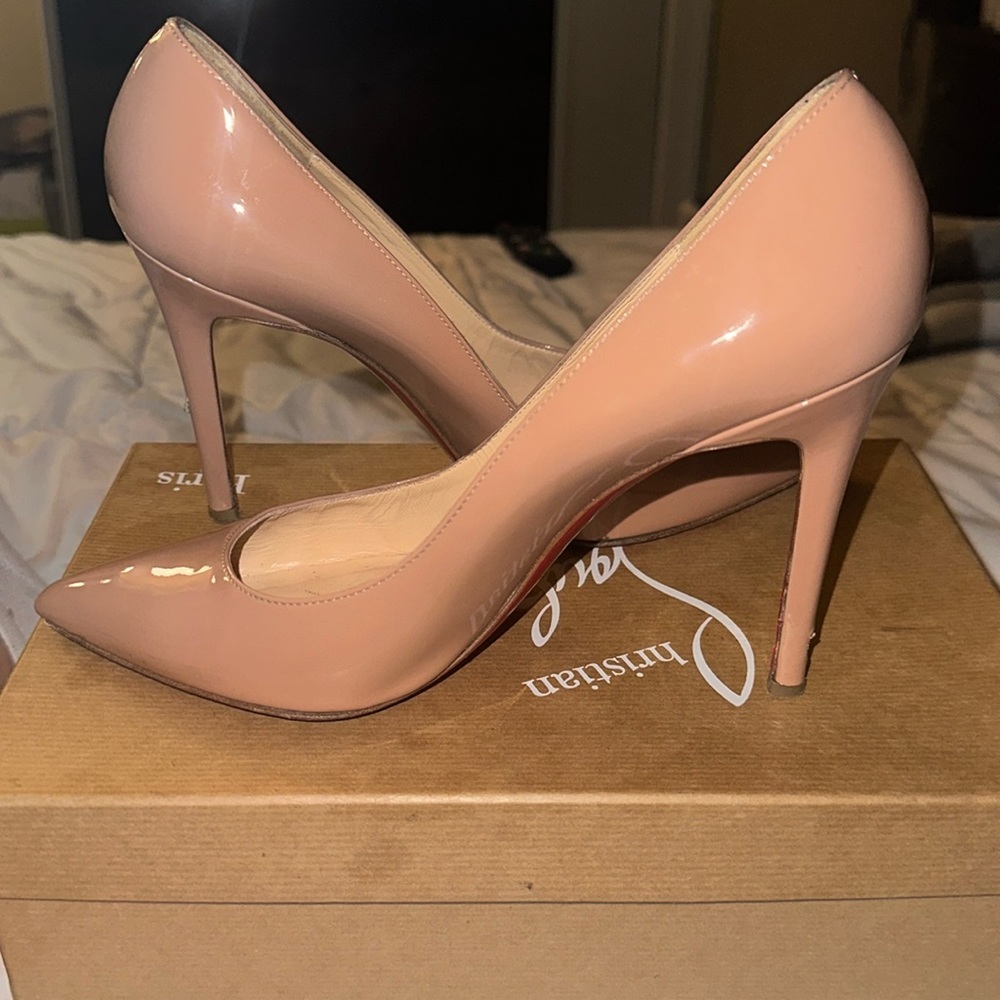 Christian Louboutin
So Kate 120MM Patent Leather Pumps